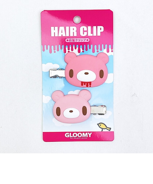 GLOOMY(グルーミー) ヘアクリップ (ピンク)