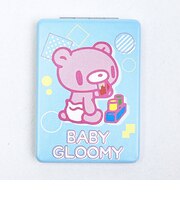 GLOOMY(グルーミー) ベビーグルーミー 両面鏡 (ブルー)