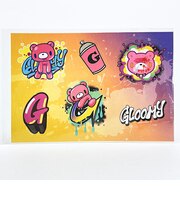 GLOOMY(グルーミー) シートステッカー スプレーver.A 文具