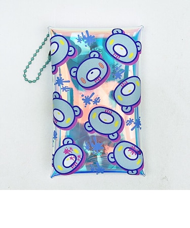 GLOOMY(グルーミー) クリアマルチケースB サイバーポップver. (ライトグリーン)