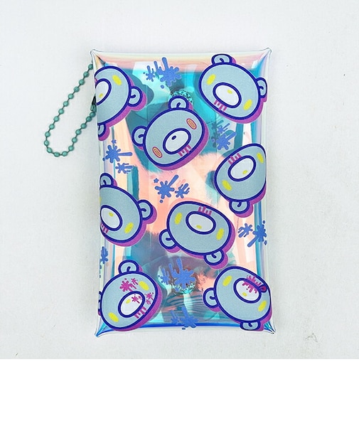 GLOOMY(グルーミー) クリアマルチケースB サイバーポップver. (ライトグリーン)