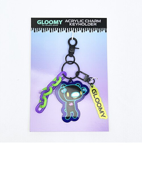 GLOOMY(グルーミー) アクリルチャームキーホルダーA サイバーポップver