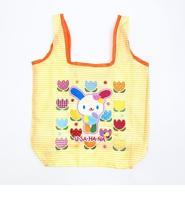 サンリオ ウサハナ エコバッグ イエロー Sanrio