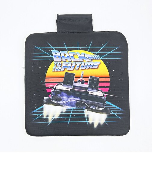 バックトゥザフューチャー BACK TO THE FUTURE  カーシートクッション (スペースアンドワープ) カー用品