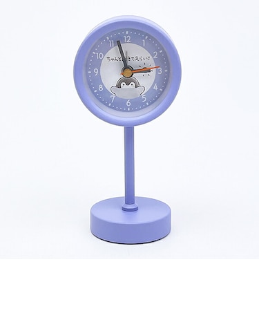 コウペンちゃん スタンドクロック(Y) (パープル) 置き時計