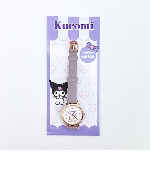 サンリオ クロミ シンプルラインウォッチ (パープル) 腕時計 Sanrio