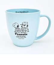 スヌーピー オラフ マグカップ(L) (ブルー) パステルカラー樹脂食器 コップ SNOOPY