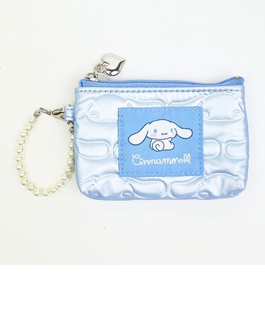 サンリオ シナモロール デイリーパスケース メタリック 定期入れ シナモン Sanrio