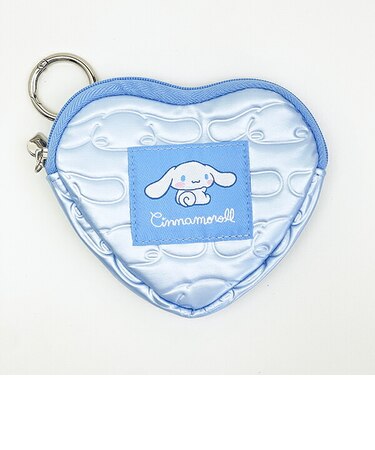 サンリオ シナモロール ハートポーチ メタリック シナモン Sanrio