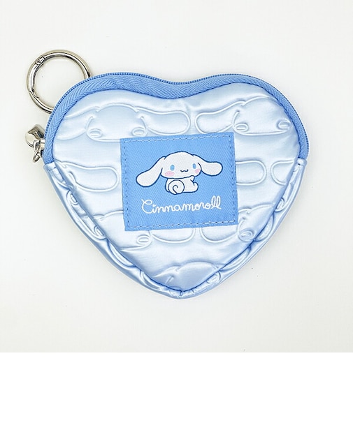 サンリオ シナモロール ハートポーチ メタリック シナモン Sanrio