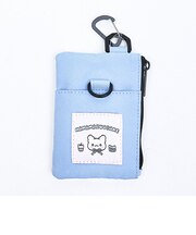 サンリオ はなまるおばけ パスケース ブルー パステルPOP 定期入れ Sanrio