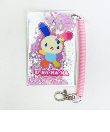 サンリオ ウサハナ コンフェッティパスケース 定期入れ Sanrio