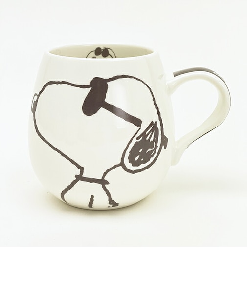 スヌーピー ジョークール フェイスマグカップ コップ リラックスタイムシリーズ SNOOPY