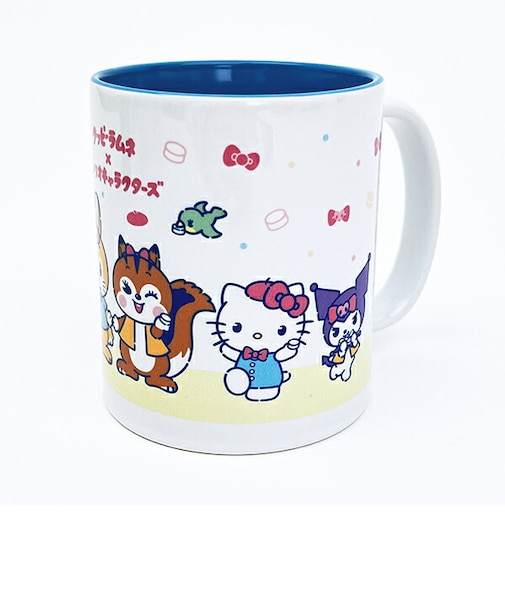 サンリオキャラクターズ × クッピーラムネ インナーカラーマグカップ コップ Sanrio