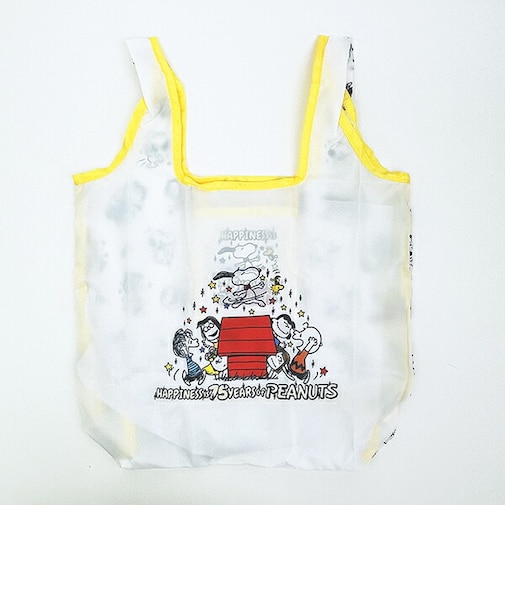 スヌーピー エコバッグ PEANUTS 75th SNOOPY