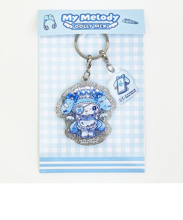 サンリオ マイメロディ ラメ入りアクリルキーホルダー DollyMix Sanrio