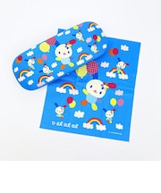 サンリオ ウサハナ メガネケース ブルー Sanrio