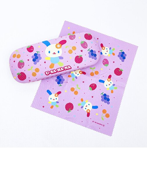 サンリオ ウサハナ メガネケース ピンク Sanrio