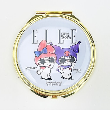サンリオ マイメロディ＆クロミ × ELLE コンパクトミラー Sanrio