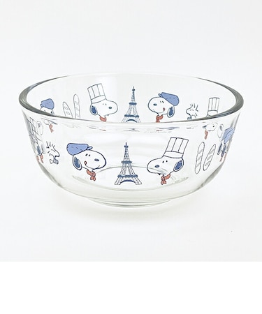 スヌーピー ガラスボウル (シェフ) 食器 SNOOPY