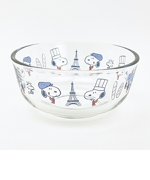 スヌーピー ガラスボウル (シェフ) 食器 SNOOPY