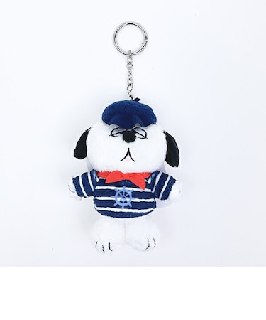 スヌーピー オラフ プチふわカラビナ付きマスコットキーホルダー (サマー) SNOOPY