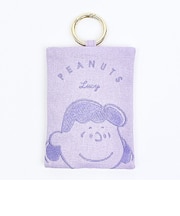 スヌーピー ルーシー カラビナ付きミニポーチ (パープル) SNOOPY