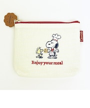 スヌーピー ティッシュポーチ レッド シェフシリーズ SNOOPY