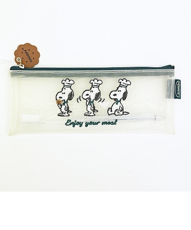スヌーピー 歯ブラシポーチ グリーン シェフシリーズ トラベル SNOOPY