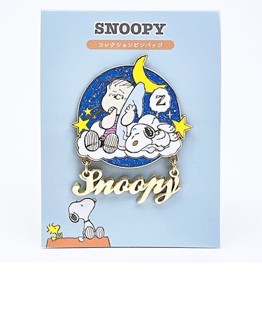 スヌーピー ＆ ライナス コレクションピンバッジ バッチ SNOOPY