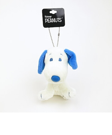 スヌーピー 60’S マスコットキーホルダー (水色) SNOOPY