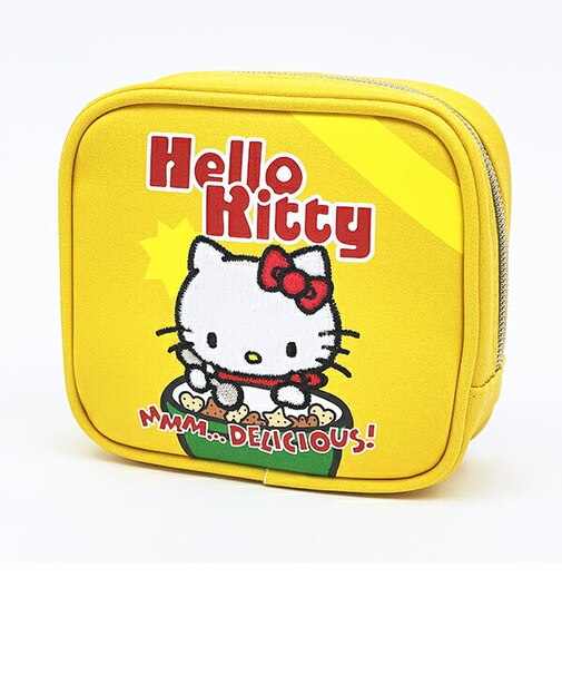 サンリオ ハローキティ スクエアポーチ イエロー Sanrio