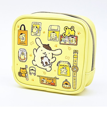 サンリオ ポムポムプリン スクエアポーチ イエロー Sanrio
