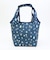 ミッフィー miffy 折りたたみエコバッグ(S) 小花 ネイビー