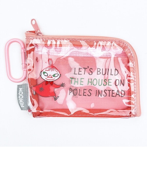 ムーミン リトルミイ クリアパスポーチ 定期入れ パスケース MOOMIN