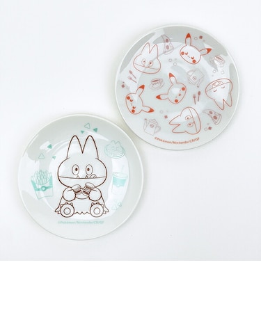 ポケットモンスター 豆皿2枚セット ダイナー 日本製 ポケピース ポケモン