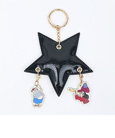 ディズニー ピーターパン スタースイングチャーム ブラック キーホルダー Disney