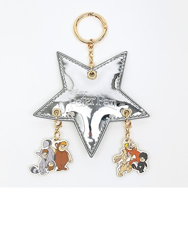 ディズニー ピーターパン スタースイングチャーム シルバー キーホルダー Disney