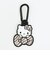サンリオ ハローキティ ラバーマスコット付きカラビナ ゼブラ柄 Sanrio