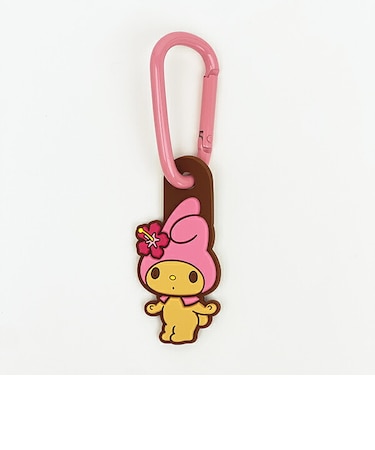サンリオ 日焼け マイメロディ ラバーマスコット付きカラビナ Sanrio