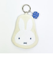ミッフィー miffy ダイカットポーチ (フェイス) ブルードレスシリーズ