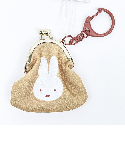 ミッフィー miffy プチがま口キーホルダー (イエロー) はんなりフラワーシリーズ