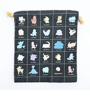 ポケットモンスター 巾着 シルエットカラフルシリーズ ポケモン