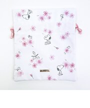 スヌーピー 巾着 ふんわりさくら SNOOPY