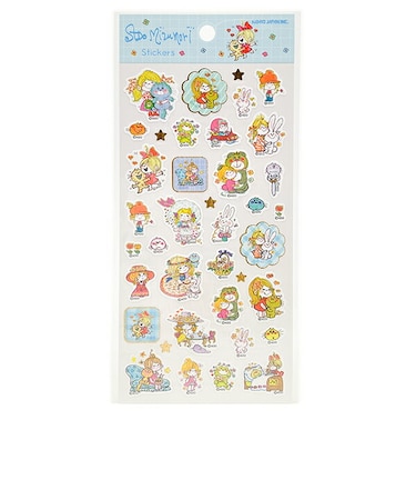 水森亜土 ステッカー フレンズ シール 文具 日本製