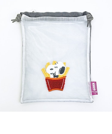 スヌーピー メッシュ巾着 ポテト SNOOPY