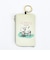 スヌーピー キー&パスポーチ 情景 イエロー 定期入れ SNOOPY