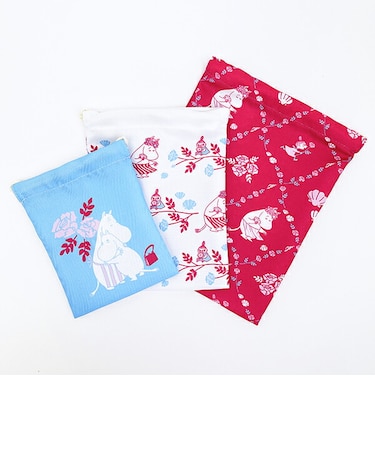 ムーミン 3P巾着 A 母の日シリーズ MOOMIN