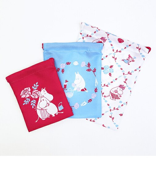 ムーミン 3P巾着 B 母の日シリーズ MOOMIN