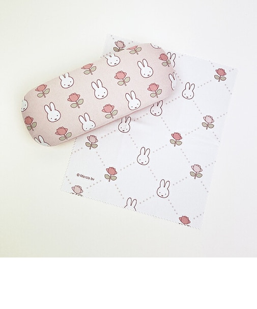 ミッフィー miffy 眼鏡ケース (ピンク) classlcal roseシリーズ